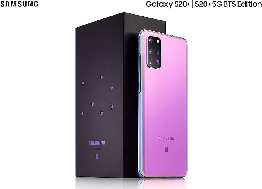 配送日指定可 GalaxyS20+5G(128GB) BTSEditionビーパープル